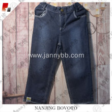 No.5 embroidered black fashion handsome children jeans